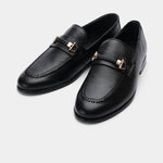 PEBBLE GRAIN LEATHER SHOE
