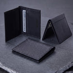 PEBBLE GRAIN LEATHER WALLET