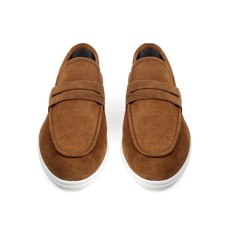 SUEDE LEATHER OLD MONEY SHOES