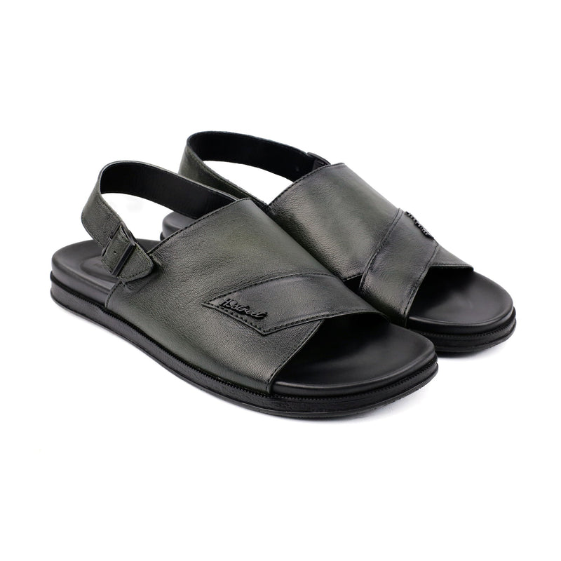 ANILINE LEATHER EVA SANDAL - Hi-Street