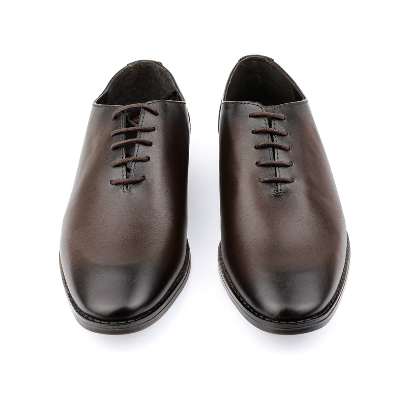 ANILINE LEATHER LACED SHOE - Hi-Street