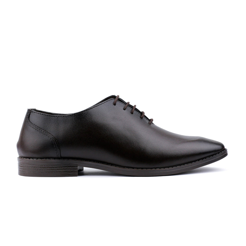 ANILINE LEATHER LACED SHOE - Hi-Street