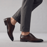 ANILINE LEATHER LACED SHOE - Hi-Street