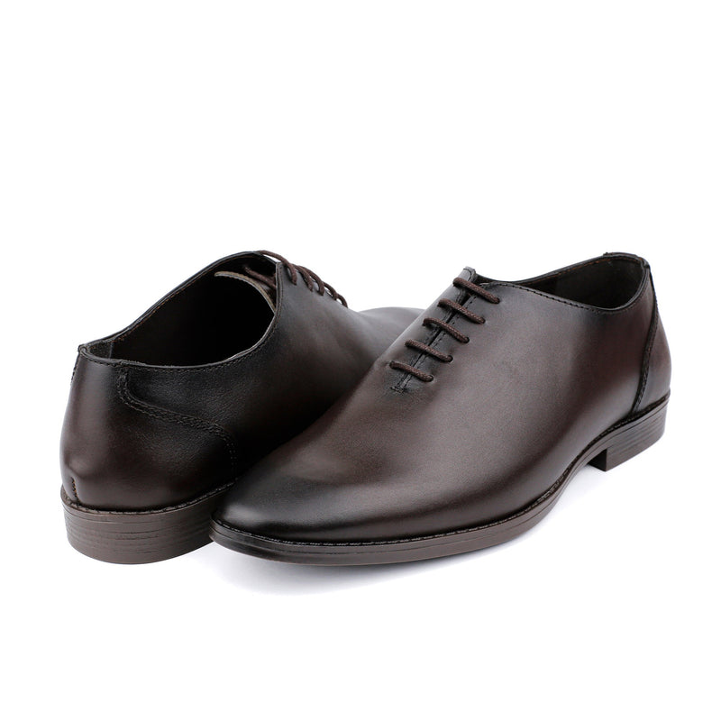 ANILINE LEATHER LACED SHOE - Hi-Street