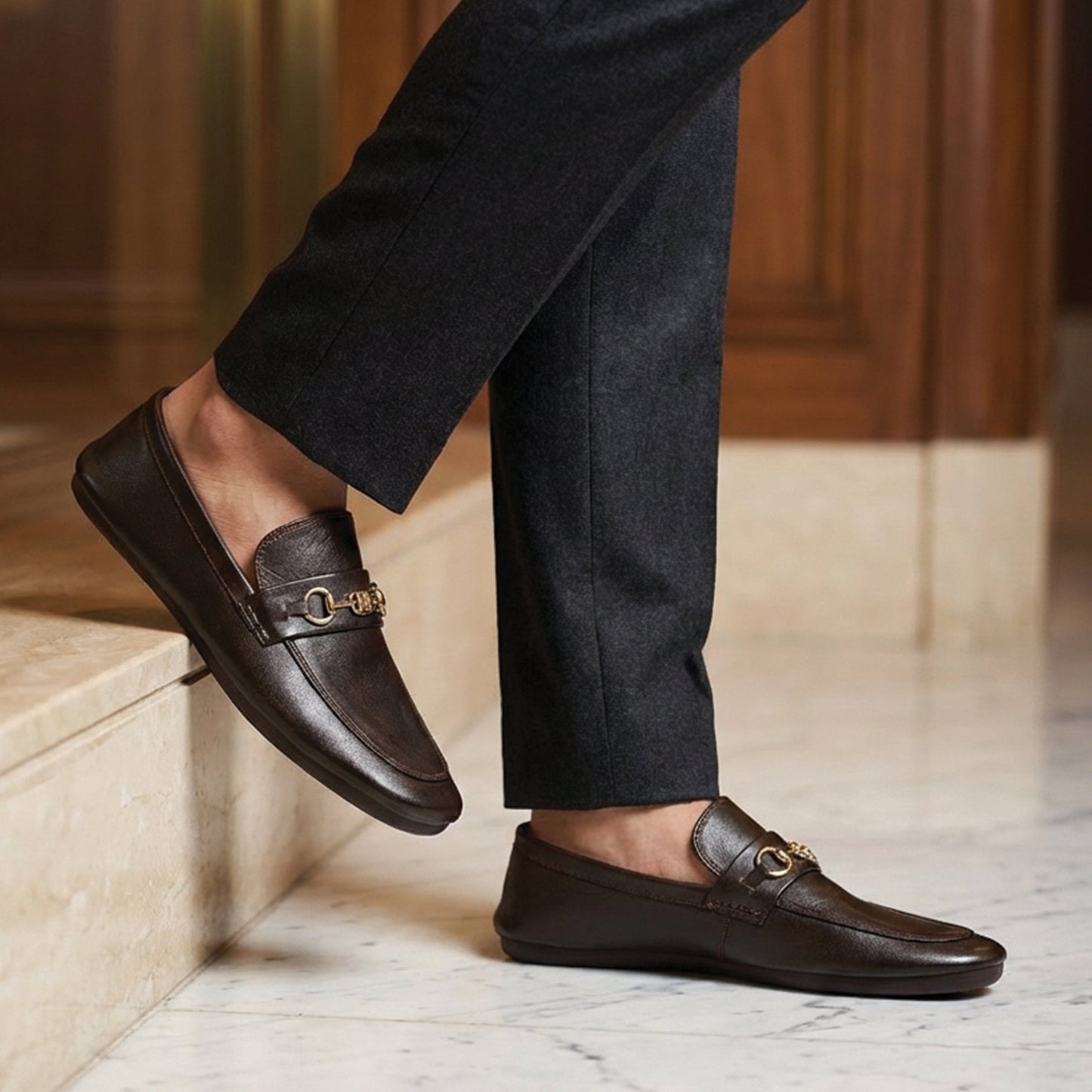 ANILINE SOFT LEATHER SHOES - Hi-Street