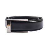 BLACK ANILINE LEATHER BELT - Hi-Street