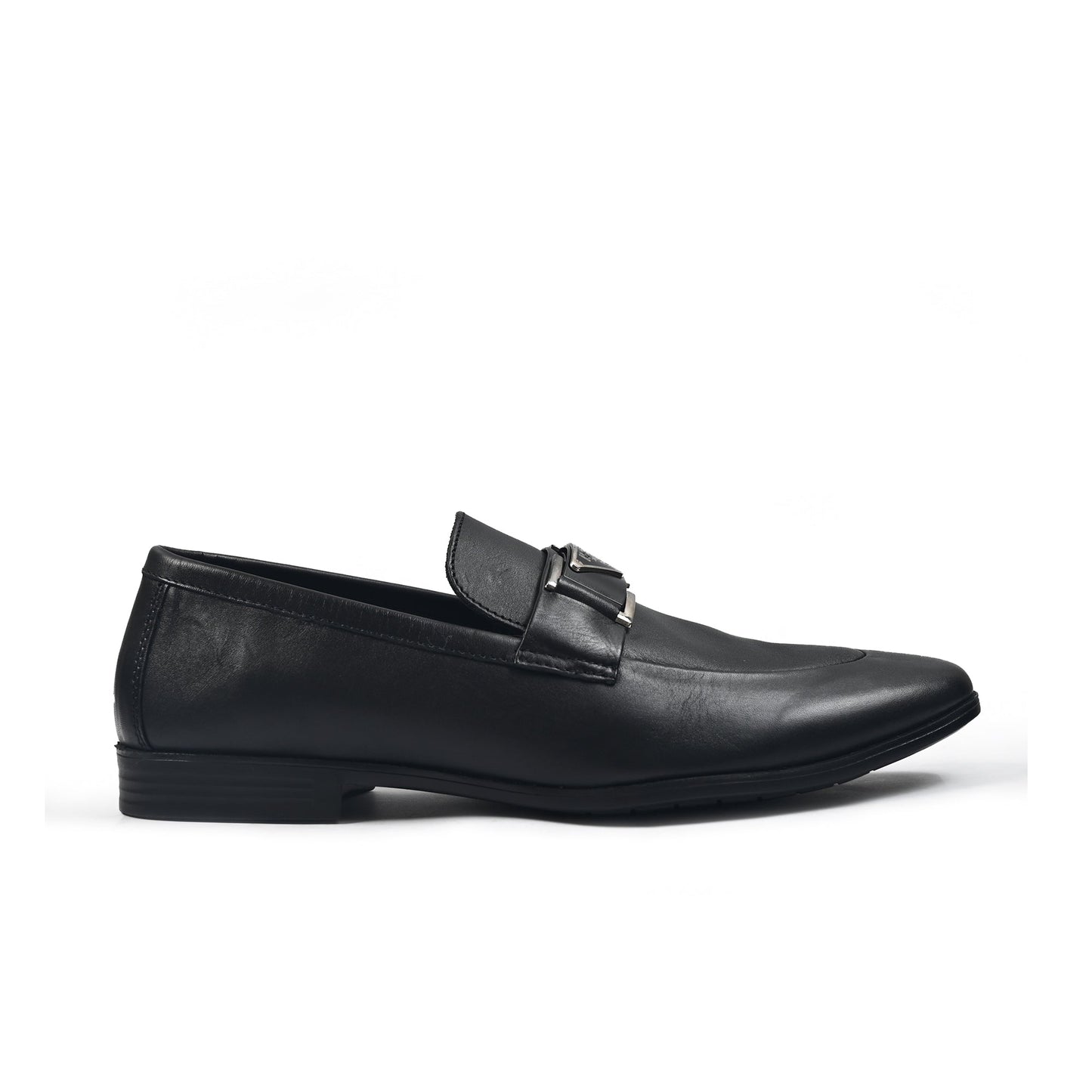 BLACK ANILINE LEATHER SHOES - Hi-Street