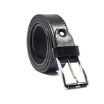 BLACK COW LEATHER BELT - Hi-Street
