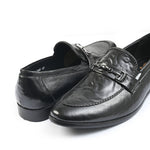 BLACK FAUX PATENT SHOES - Hi-Street