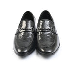 BLACK FAUX PATENT SHOES - Hi-Street
