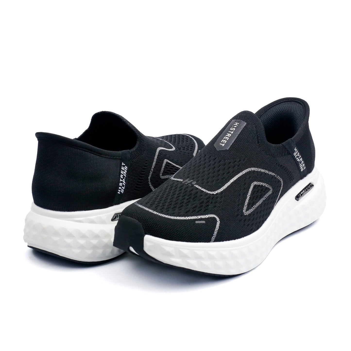 BLACK HAND FREE SHOES - Hi-Street