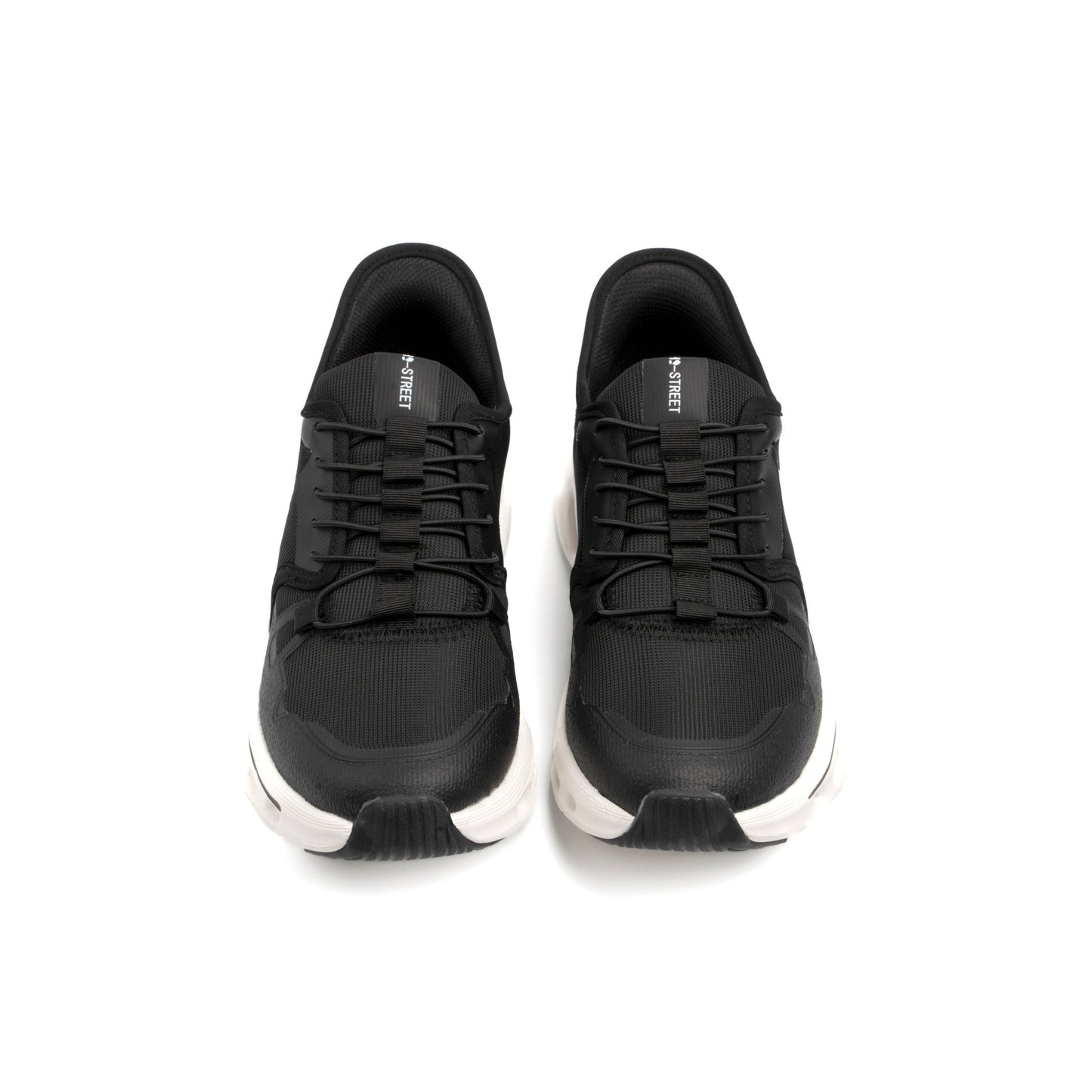 BLACK LACE UP STYLE SLIP IN - Hi-Street