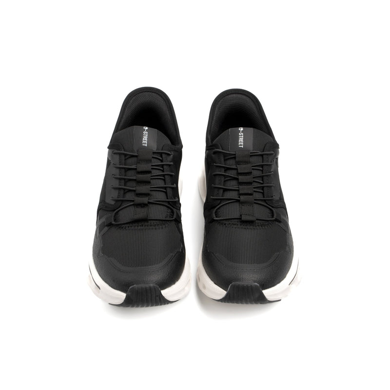 BLACK LACE UP STYLE SLIP IN - Hi-Street