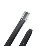 BLACK LEATHER BELT - Hi-Street