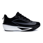 BLACK MEMORY FOAM COMFORT TRAINER - Hi-Street
