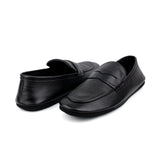 BLACK MULTI LEATHER SHOES - Hi-Street