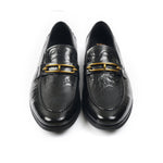 BLACK PATENT BUCKLE SHOES - Hi-Street