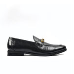 BLACK PATENT BUCKLE SHOES - Hi-Street