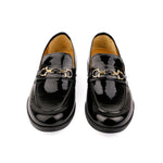 BLACK PATENT LEATHER SHOES - Hi-Street