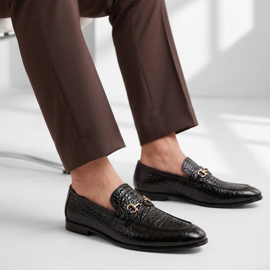 BLACK PATENT LEATHER SHOES - Hi-Street