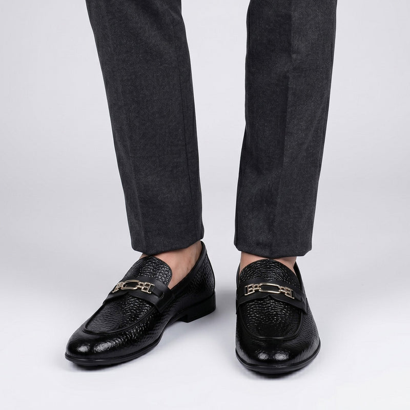 BLACK PATENT LEATHER SHOES - Hi-Street