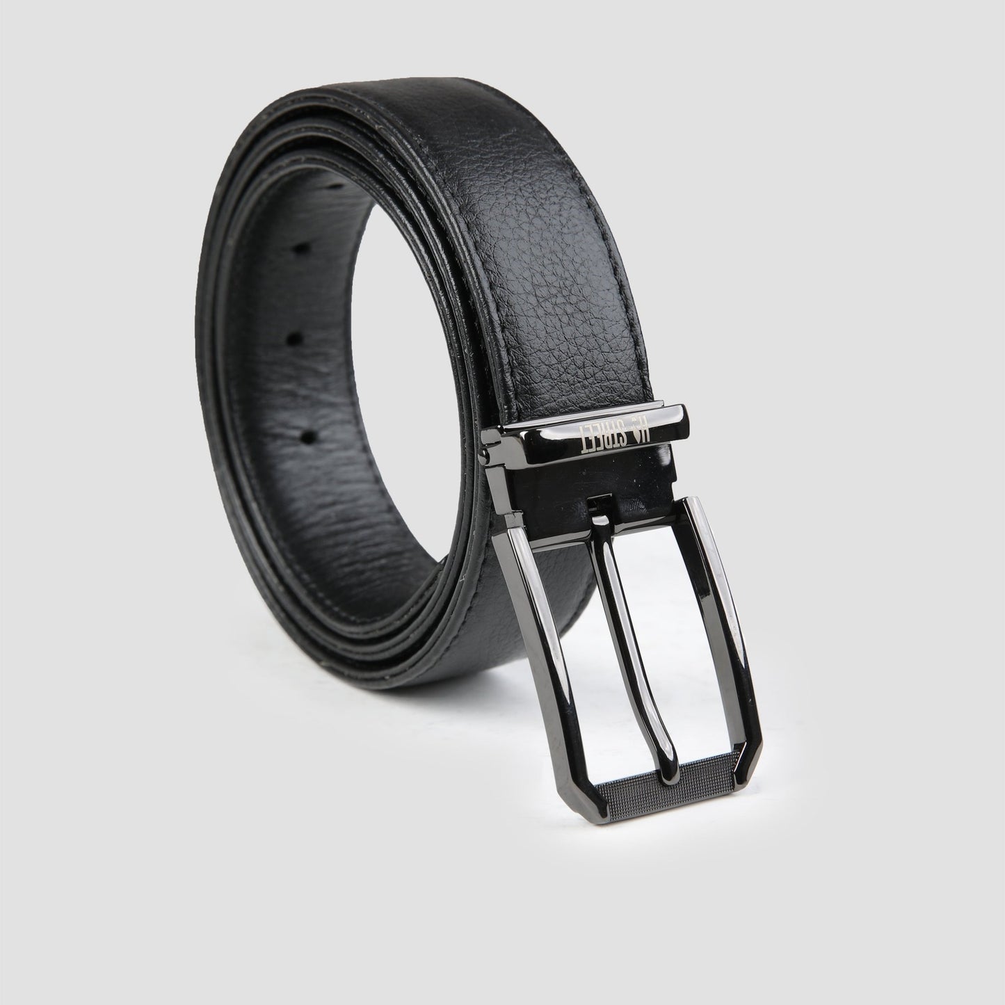BLACK PREMIUM LEATHER BELT - Hi-Street