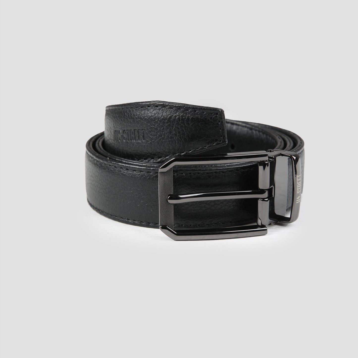 BLACK PREMIUM LEATHER BELT - Hi-Street