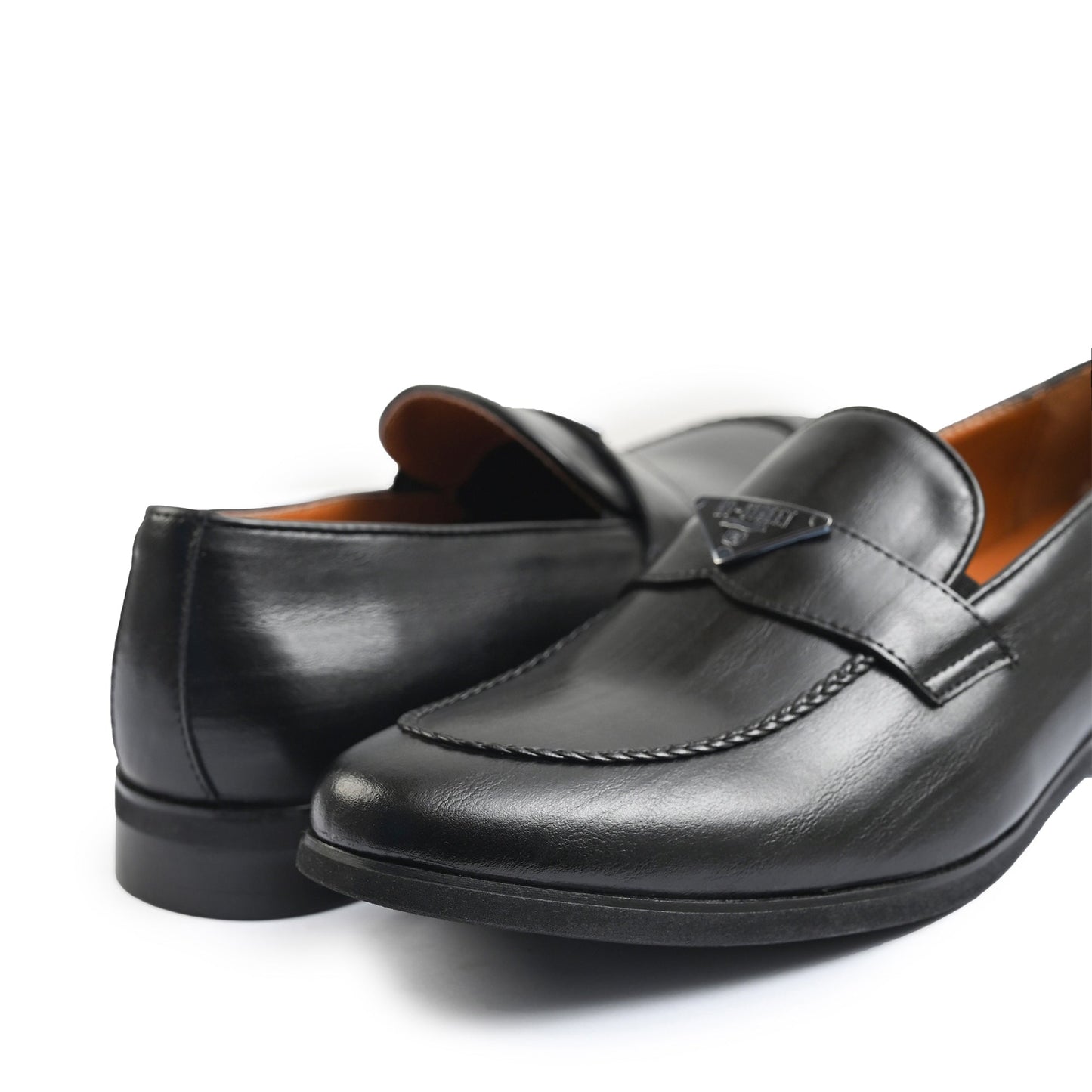 BLACK SNAFFLE TRIM SHOES - Hi-Street