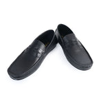 BLACK SOFT LEATHER COMFORT LOAFER - Hi-Street