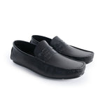 BLACK SOFT LEATHER COMFORT LOAFER - Hi-Street