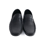 BLACK SOFT LEATHER COMFORT LOAFER - Hi-Street