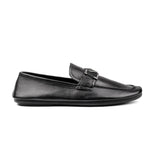 BLACK SOFT LEATHER SHOES - Hi-Street