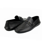 BLACK SOFT LEATHER SHOES - Hi-Street