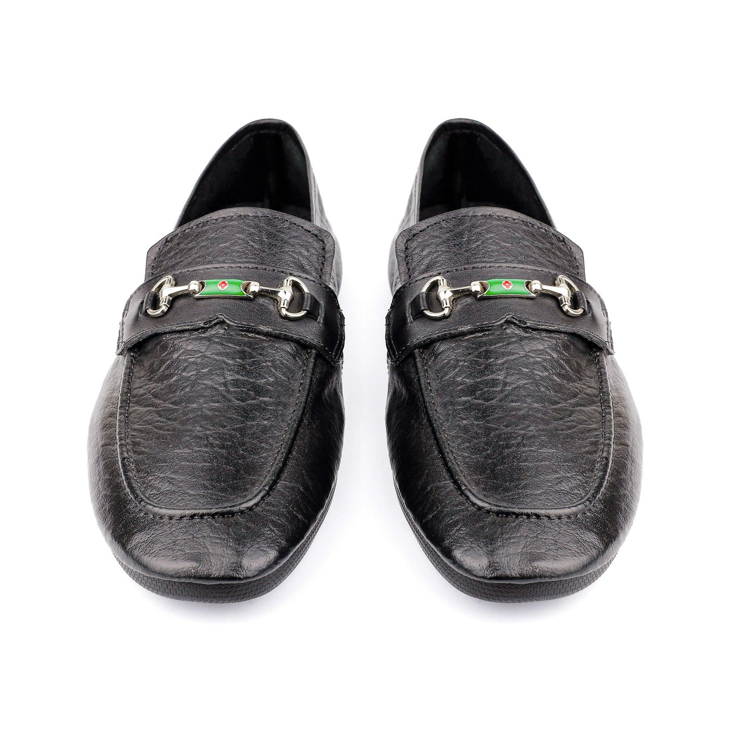BLACK SOFT LEATHER SHOES - Hi-Street