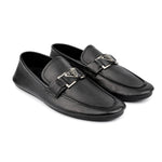 BLACK SOFT LEATHER SHOES - Hi-Street