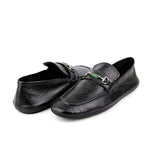 BLACK SOFT LEATHER SHOES - Hi-Street