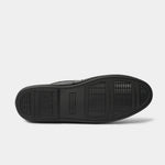 BLACK SPLIT LEATHER LOAFER - Hi-Street