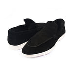 BLACK SUED OLD MONEY SHOES - Hi-Street