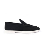 BLACK SUED OLD MONEY SHOES - Hi-Street