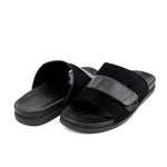 BLACK SUEDE COMFORT SLIPPER - Hi-Street