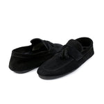 BLACK SUEDE LEATHER SHOES - Hi-Street