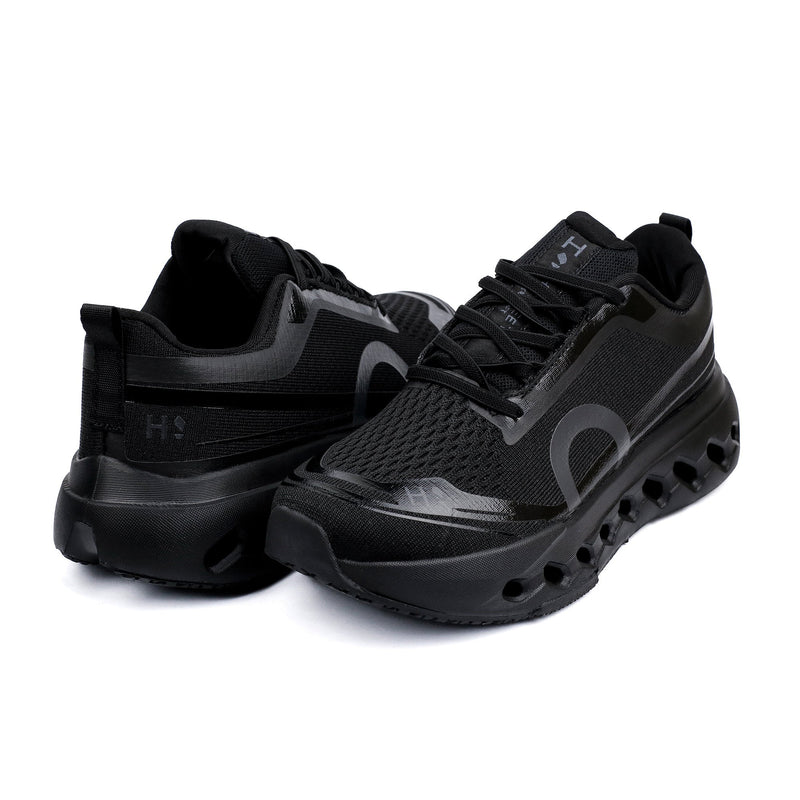 BLACK ULTRA CUSHIONING SHOES - Hi-Street