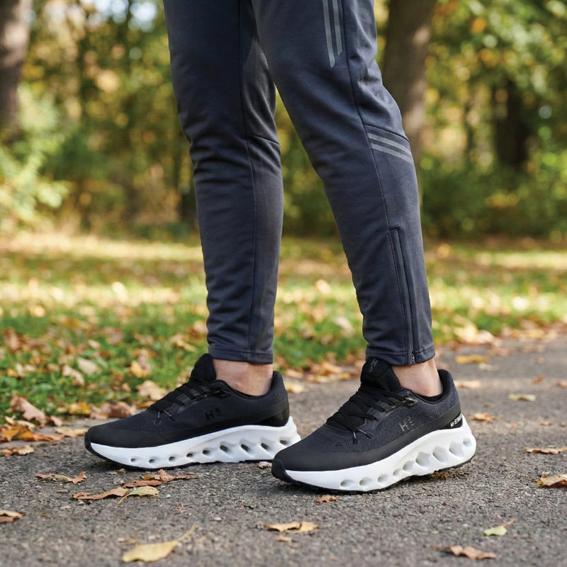BLACK ULTRA CUSHIONING SHOES - Hi-Street