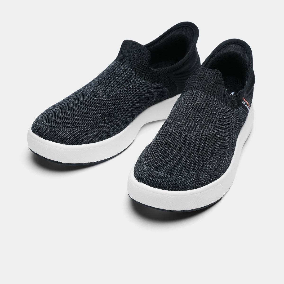 BLACK ULTRA LIGHT SLIP ONS SHOES - Hi-Street