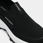 BLACK ULTRA LIGHT SLIP ONS SHOES - Hi-Street