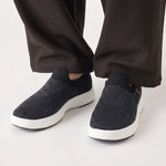 BLACK ULTRA LIGHT SLIP ONS SHOES - Hi-Street