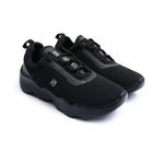 BLACK WAVY SOLE TRAINER - Hi-Street