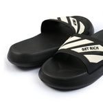 BLK & WHT COMFORT SLIDER - Hi-Street