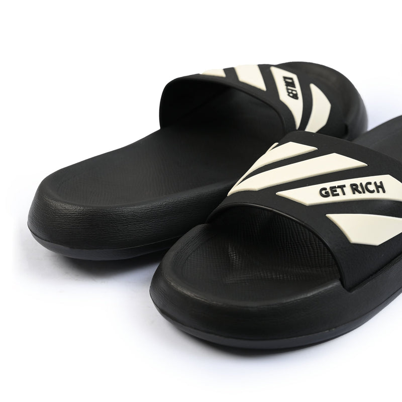 BLK & WHT COMFORT SLIDER - Hi-Street