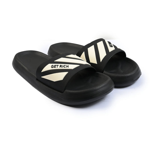 BLK & WHT COMFORT SLIDER - Hi-Street